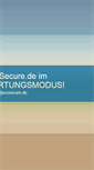 Mobile Screenshot of ecosecure.de
